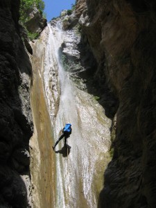 Descente de Canyon - Cascade