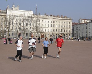 Jogg'in City - Place Bellecour Jogg'in City - Place Bellecour