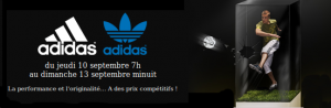 Vente privée Adidas