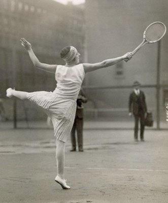 Suzanne Lenglen Playing Tennis Suzanne Lenglen Playing Tennis
