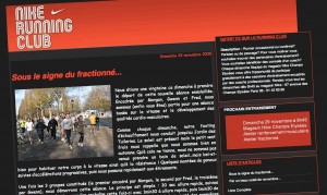 Nike Running Club - Le blog