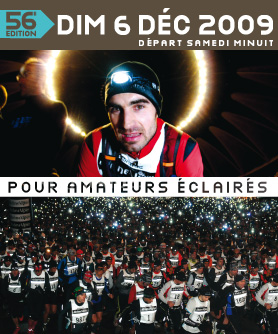 Affiche SaintéLyon 2009