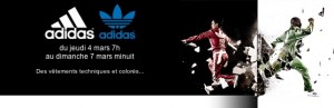 Vente privée Adidas