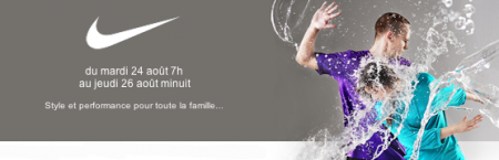 Vente privée Nike