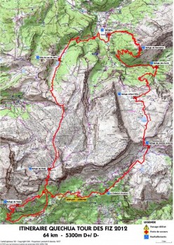 Trail Tour des Fiz - Parcours